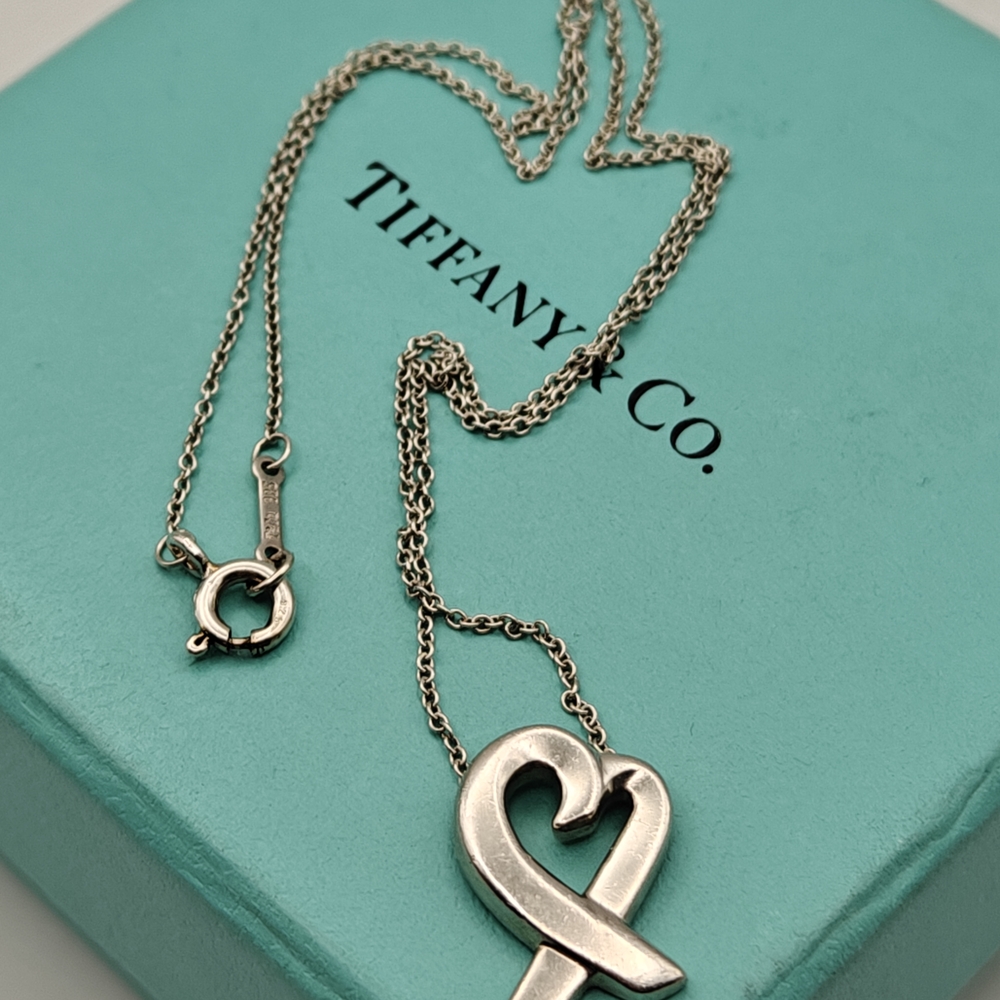 Tiffany & Co. Silver Heart Necklace